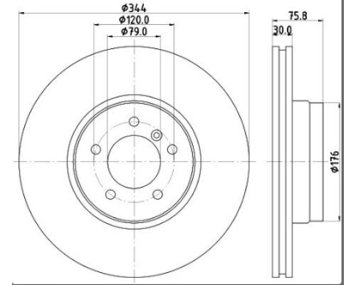 FREN DISKI ON (RANGE ROVER:RANGE ROVER III (L322) (02-12) )