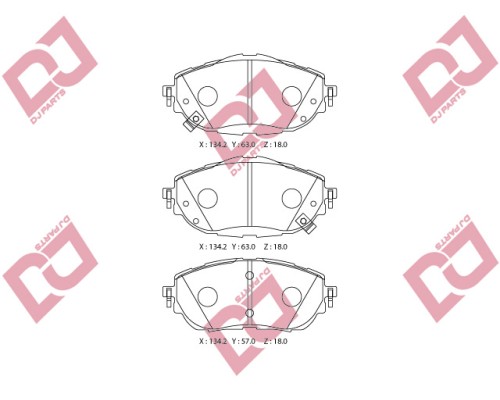 ON FREN BALATASI DISK (TOYOTA: COROLLA 13>AURIS 13>) 