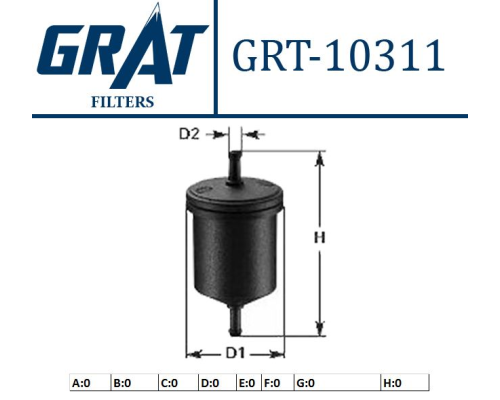 JETRONIK FILTRE (FIAT : TEMPRA 1.4 1.6-UNO 70>)