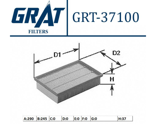 HAVA FILTRESI (JEEP: GRAND CHEROCKEE 2.7 CRDI 01-05/ 4.0 95-99)