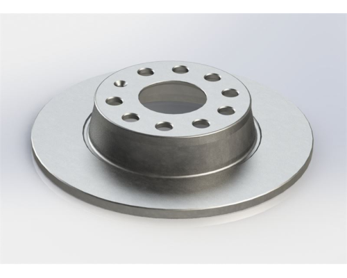 FREN DISK ARKA DUZ 272-5 ( SKODA: OCTAVIA SUPERB 08 -  / SEAT: LEON ALTEA 06 - )
