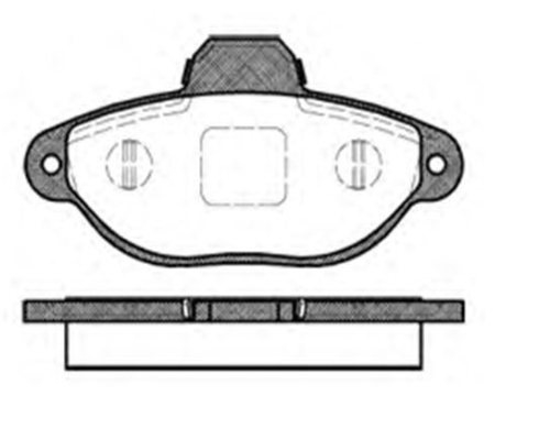 ON FREN BALATASI DISK (FIAT: PUNTO II 1.2 8V 99>-PANDA 1.1-1.2 03>)