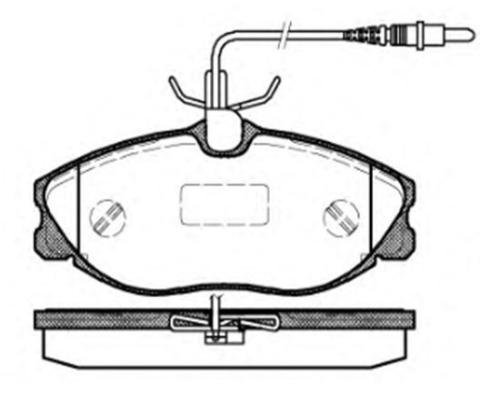 ON FREN BALATASI DISK (PEUGEOT: 306-406 2.0)