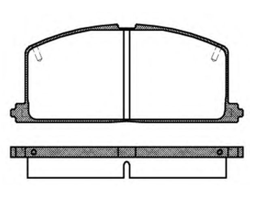 ON FREN BALATASI DISK (TOYOTA: COROLLA 88>95 AE92-E100 KARBURATORLU)