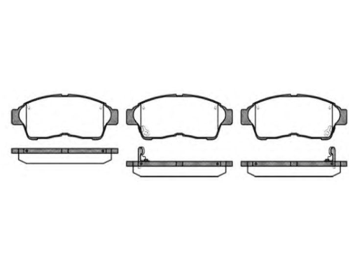ON FREN BALATASI DISK (TOYOTA: COROLLA 1.6 INJ.95>02 AE101-AE111 CORONA 92>97 AT191 RAV4 96>00)