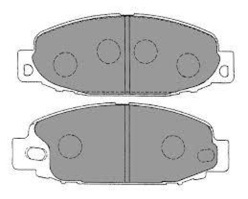 ON FREN BALATASI DISK 4 LU (MITSUBISHI: CANTER-519 03>07)