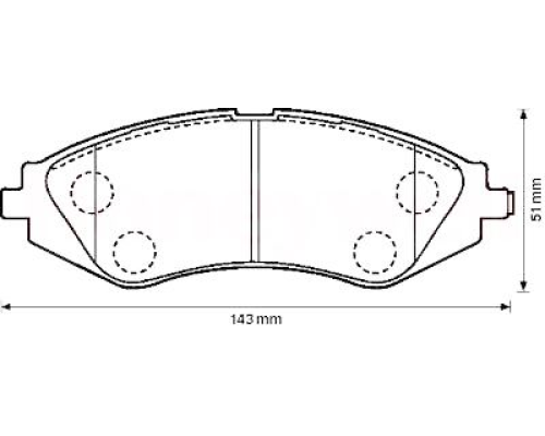 ON FREN BALATASI DISK (CHEVROLET:LACETTI- REZZO 05>10-EPICA)