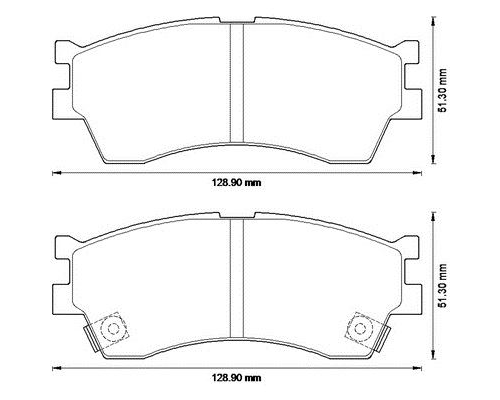 ON FREN BALATASI DISK (KIA: SHUMA 98>04-RIO 00>04 14 JANT-CLARUS 96>01) 