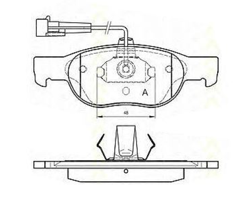 ON BALATASI DISK (FIAT: MAREA-BRAVA 1.6 16V 96>)