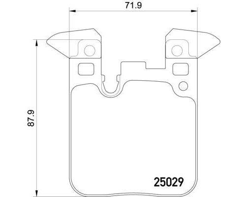FREN BALATASI ARKA-(BMW : 1 SERISI F20-F21-F22-F23-2010>2019 BMW : 3 SERISI F30 2012>2018 BMW : 4 SERISI 2013>>              )