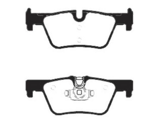 ARKA FREN BALATASI DISK (BMW: 1 SERISI 10>3 SERISI 11>)