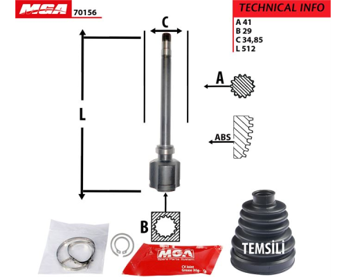 AKS KAFASI IC SAG MAFSALLI (FIAT: DUCATO PEUGEOT: BOXER CITROEN: JUMPER 2.2MJTD 2.3MJTD 3.0MJ