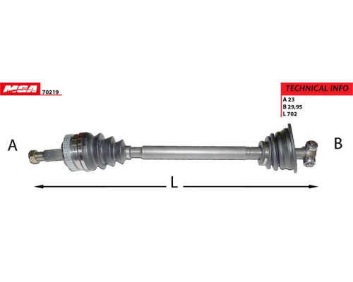 AKS SOL ABSLI 44DIS (RENAULT: LAGUNA I 1.8 2.0 97-01)