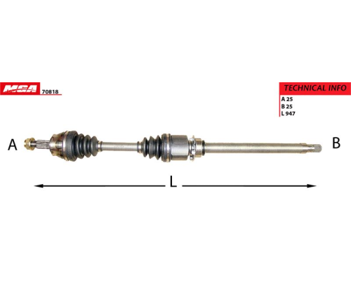 AKS SAG ABSSIZ (FIAT : LINEA 1.6 MJTD)