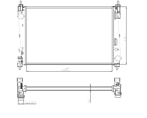 SU RADYATORU MEKANIK (FIAT: PUNTO EVO 1.3MJTD 90PS 1.9JTD 05>)