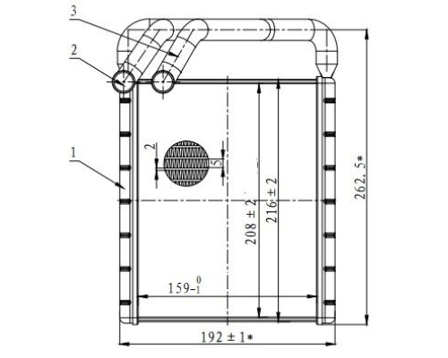 KALORIFER RADYATORU BRAZING (HYUNDAI: ELENTRA 11>/ I30 12> / KIA: CEED 12 )