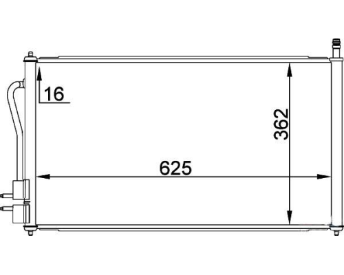 KLIMA RADYATORU (FORD: FOCUS <04)