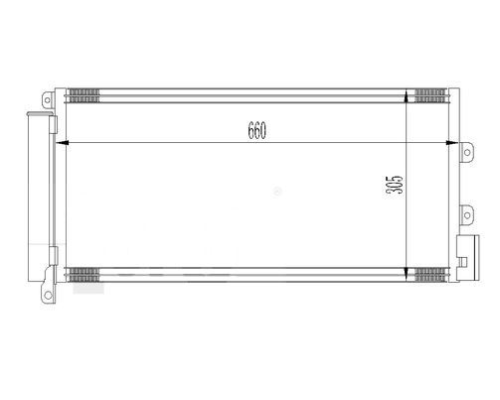 KLIMA RADYATORU (FIAT: LINEA 1.3JTD 1.4 T-JET 06.07> )