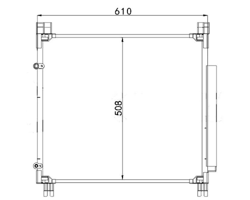 KLIMA RADYATORU  HILUX VIGO/REVO '15-