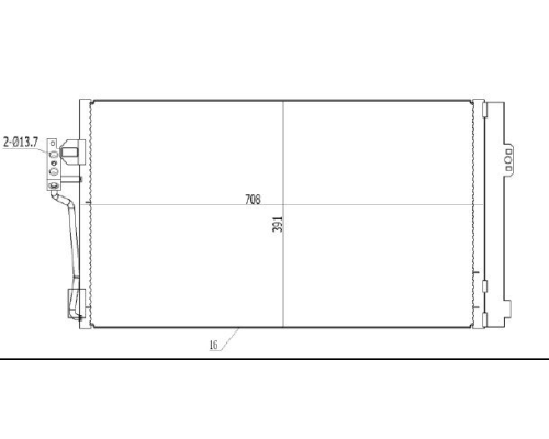 KLIMA RADYATORU 2 CIVATALI MERCEDES VITO (W639) 111 CDI 2003-2014