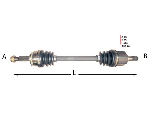 KOMPLE AKS SOL ABS'LI (HYUNDAI: ACCENT ERA BENZINLI 1.4-1.6 06>11)
